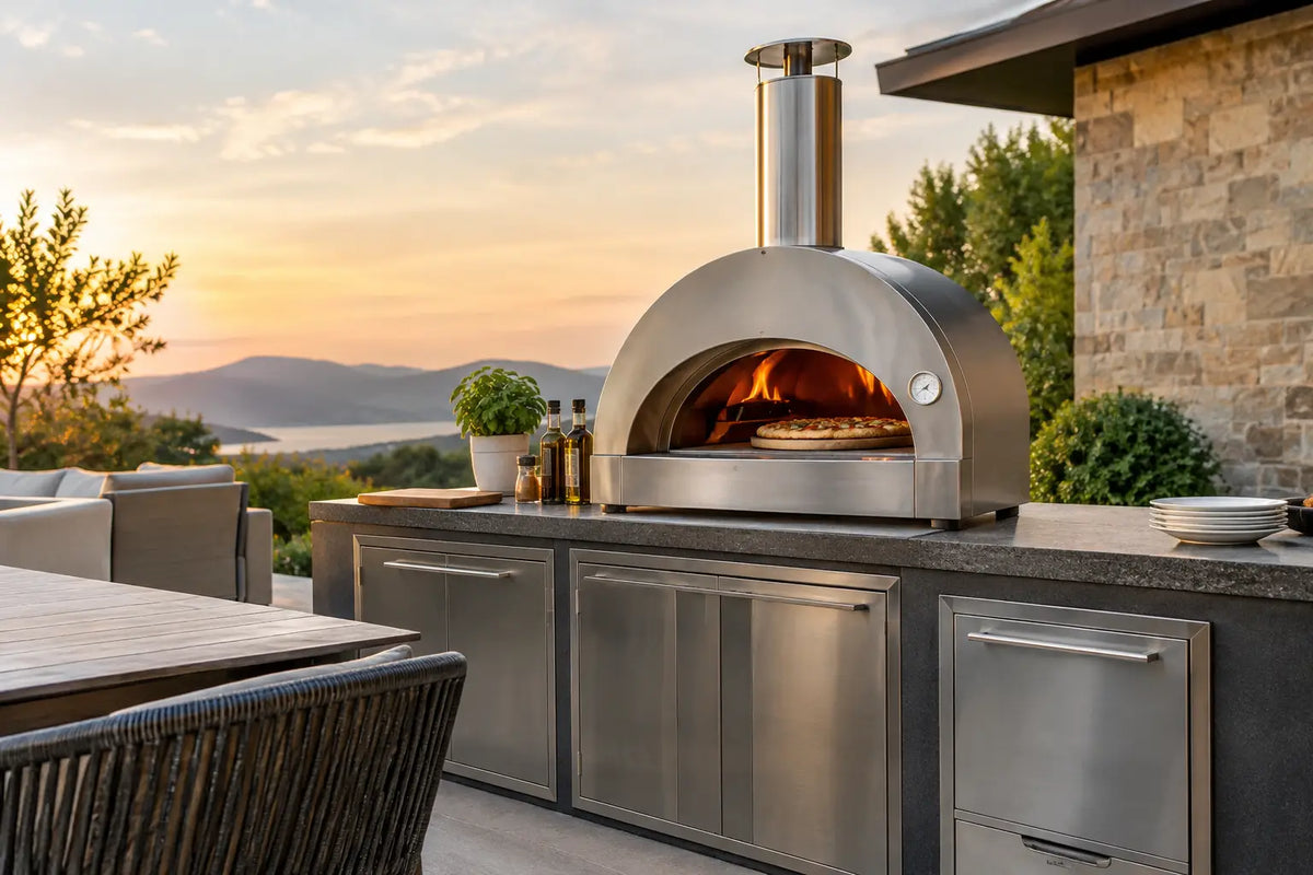 Best Outdoor Pizza Oven Modules for Luxury Patios