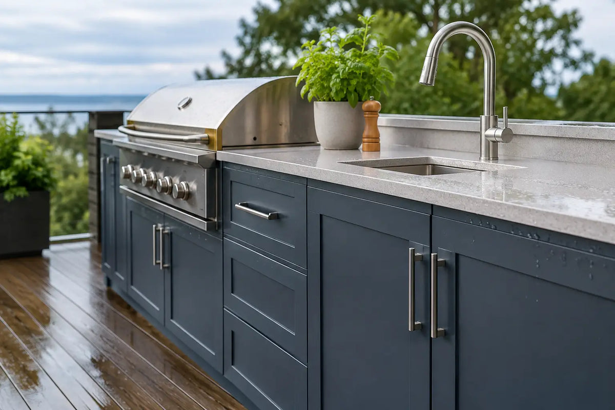 Weatherproof Cabinetry That Holds Its Finish