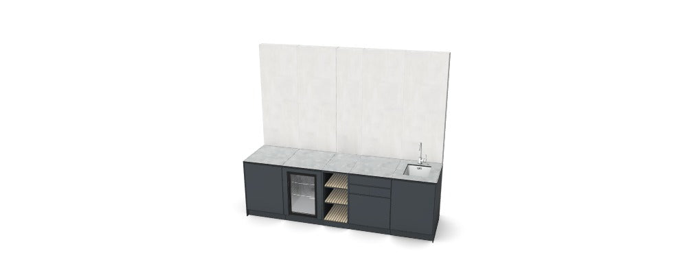 Αρθρωτή Κουζίνα Kitchenboxy - Προσαρμοσμένος Σχεδιασμός Αναφ: M_8JZLVRN