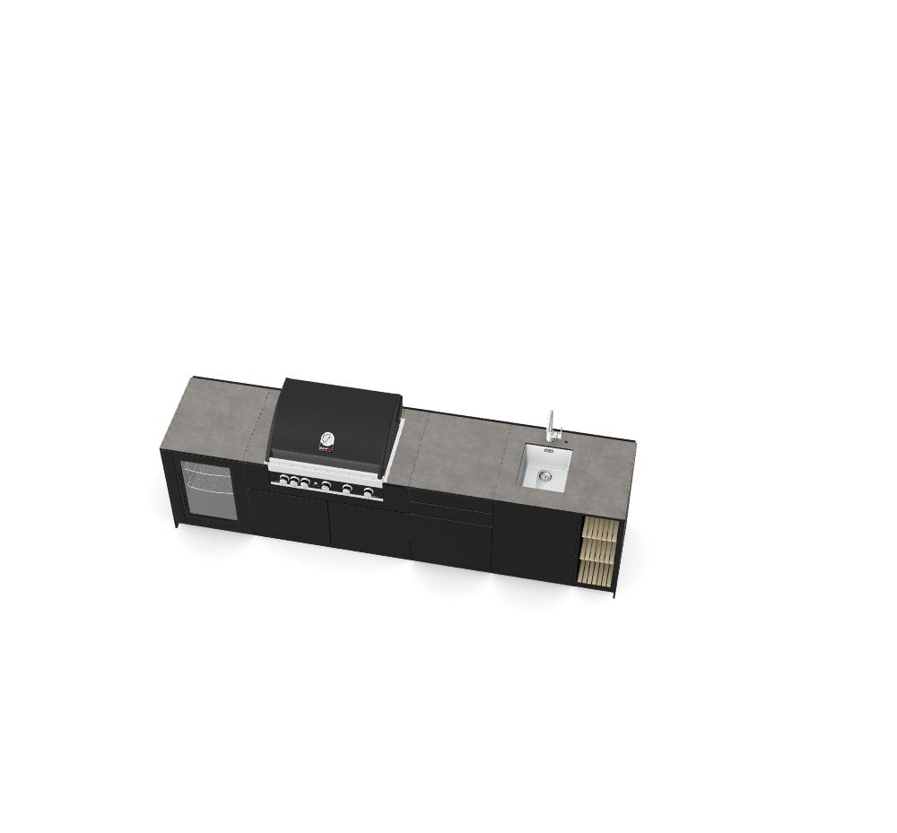Kitchenboxy Modular - Προσαρμοσμένος σχεδιασμός Αναφ.: M_8XKCEVR