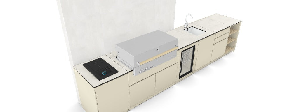Kitchenboxy Modular - Προσαρμοσμένος Σχεδιασμός Αναφ.: M_9G9INGX