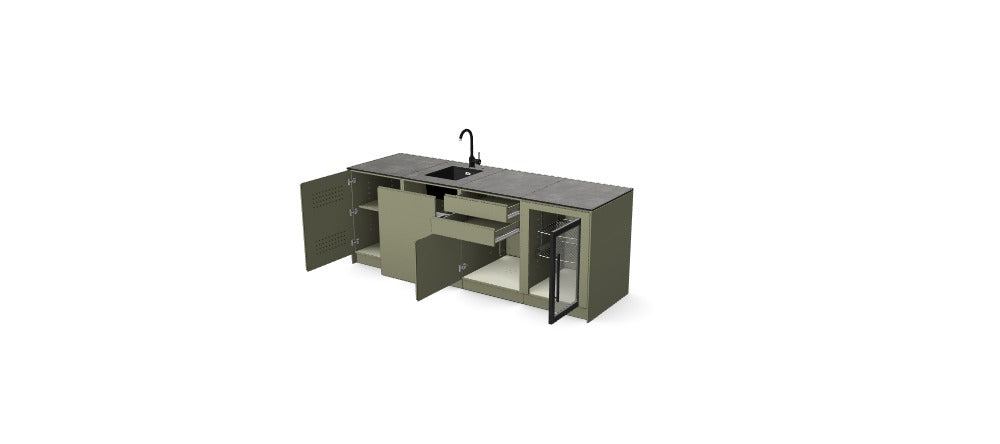 Kitchenboxy Modular - Custom Design Ref: M_DTFGAD4