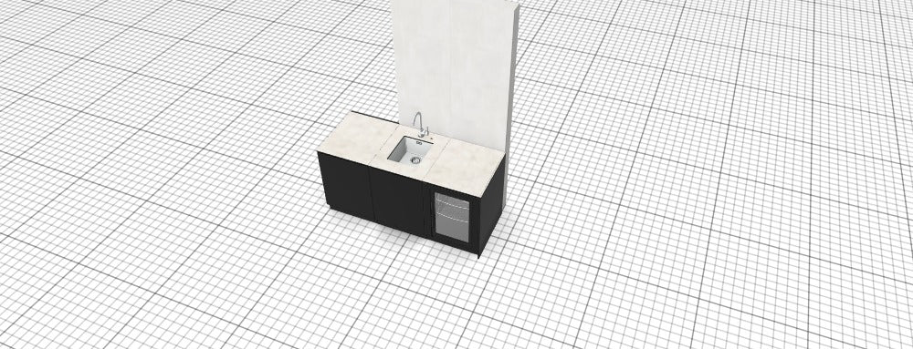 Kitchenboxy Modular - Custom Design Ref: M_HDTXUT1