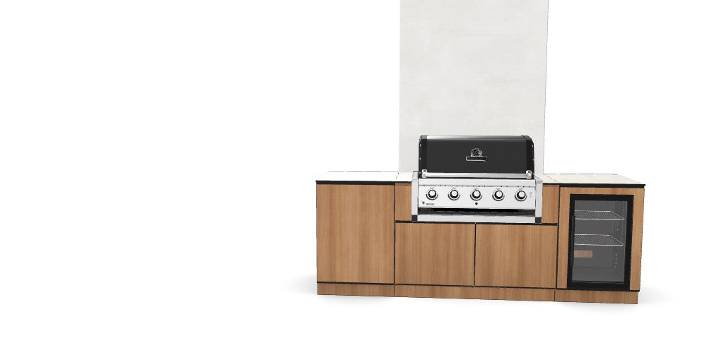 Kitchenboxy Modular - Custom Design Ref: M_LLN3FDP