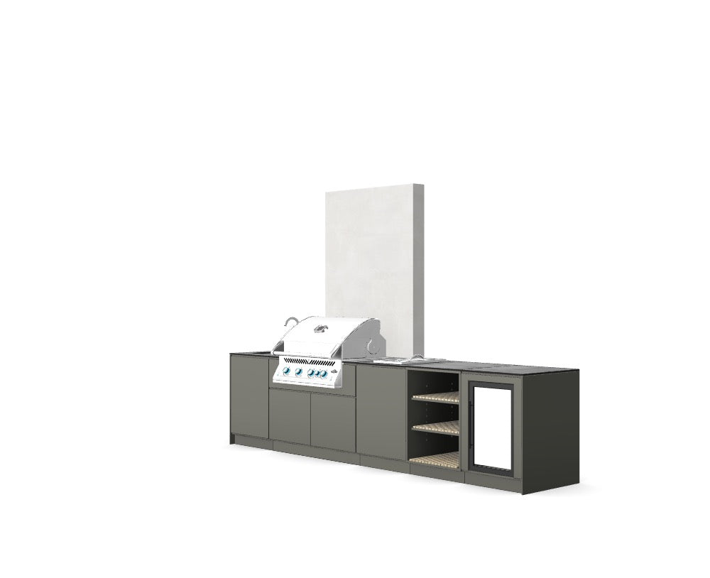 Kitchenboxy Modular - Custom Design Ref: M_MWLGLDH