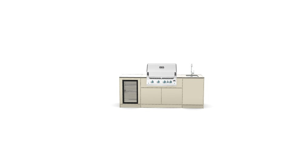 Kitchenboxy Modulair - Aangepast ontwerp Ref: M_NDQTBWN