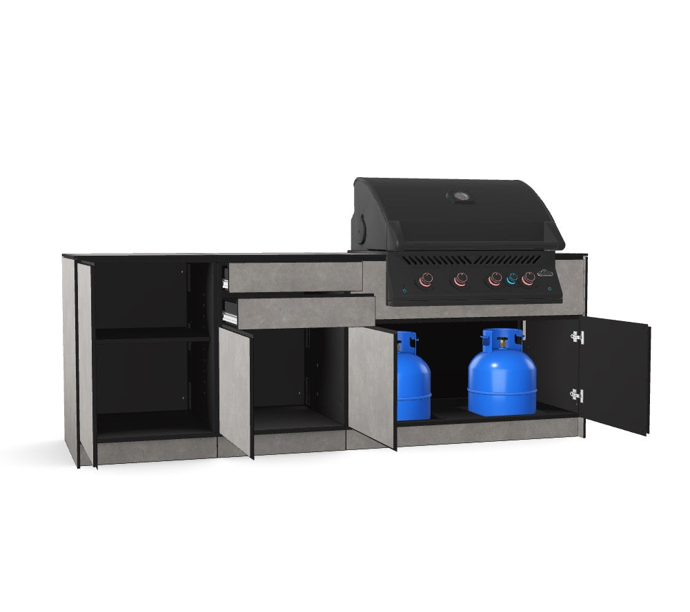 Kitchenboxy Modulair - Aangepast Ontwerp Ref: M_NMBIXCU