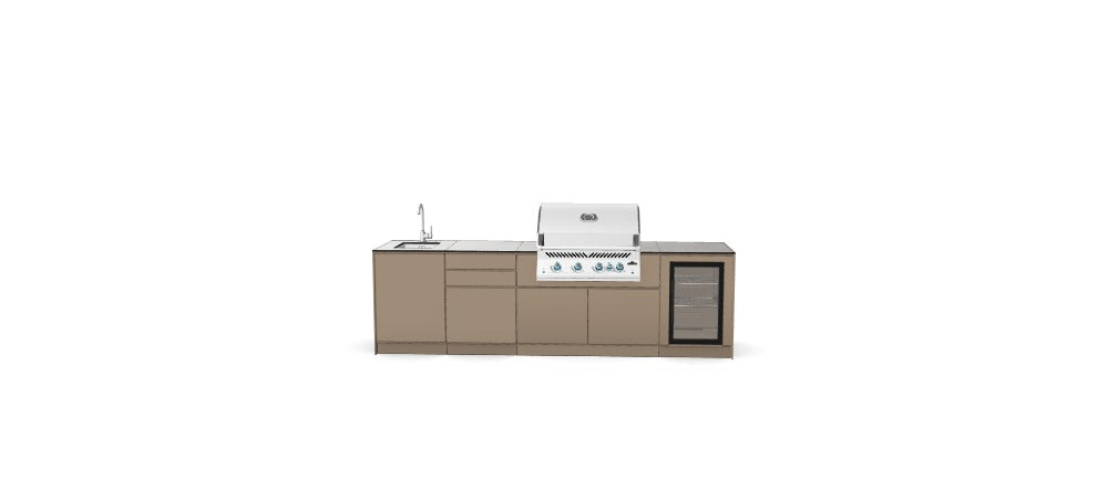 Kitchenboxy Modulair - Aangepast Ontwerp Ref: M_NPQPSRQ