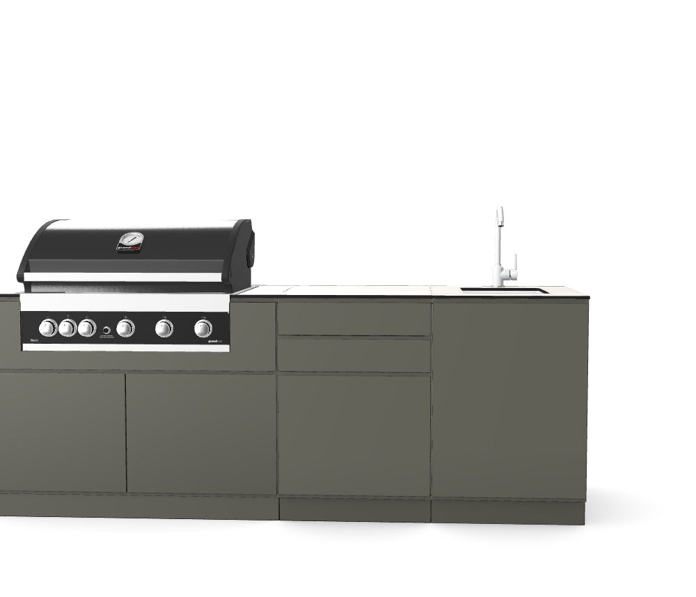 Kitchenboxy Modulair - Aangepast Ontwerp Ref: M_O1NH5B7