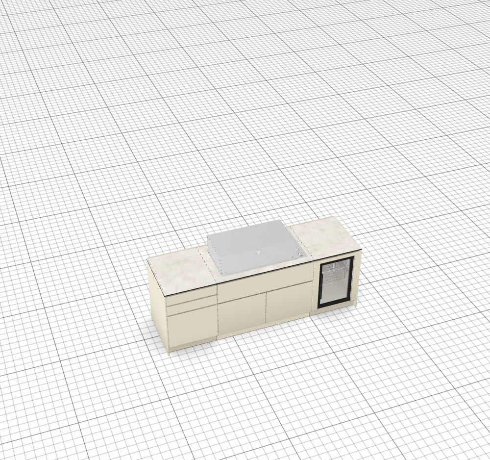 Kitchenboxy Modulair - Aangepast Ontwerp Ref: M_O8EI0GH