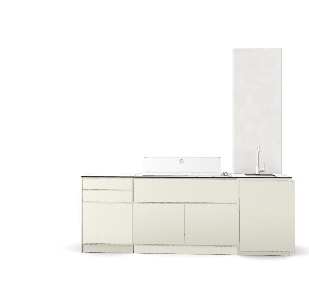 Kitchenboxy Modulair - Aangepast Ontwerp Ref: M_OBGBBJE