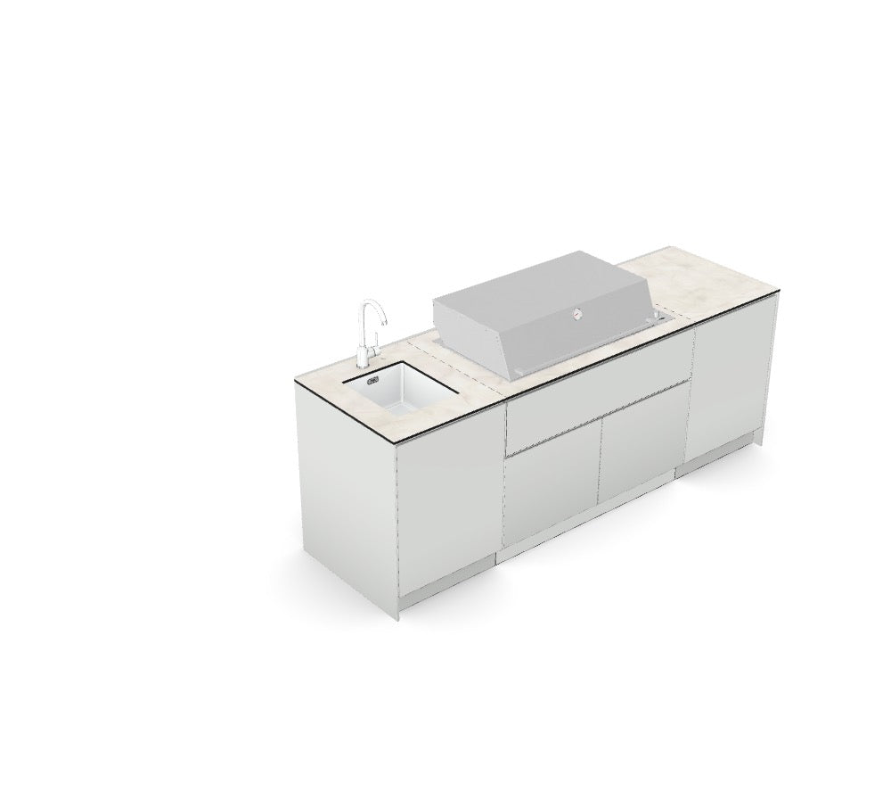 Kitchenboxy Modulair - Aangepast ontwerp Ref: M_OBNBQNZ