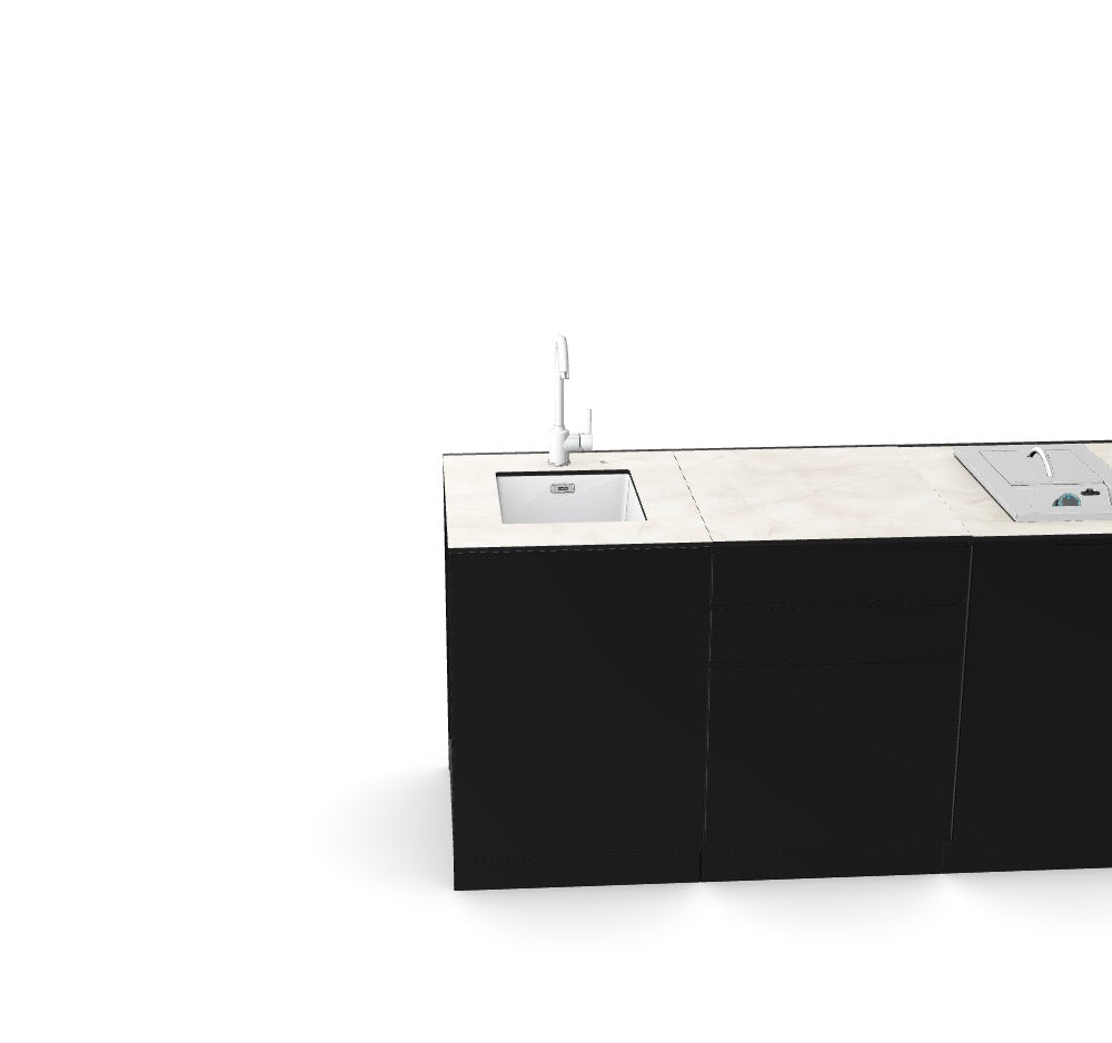 Kitchenboxy Modular - Niestandardowy projekt Ref: M_RMFHTHC