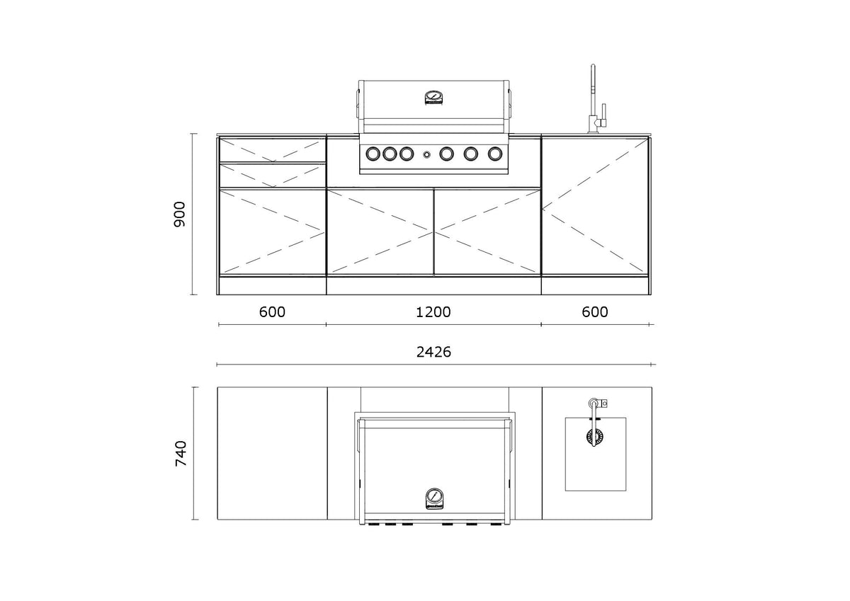 ELEEXA Pure SÆT: RAL 9001 / 1467