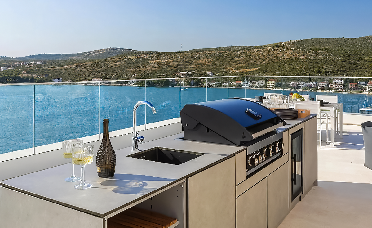 outdoor kitchen Croatia