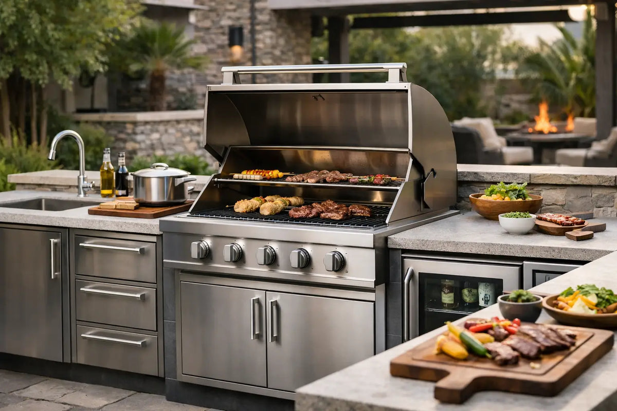 Built In Grill Outdoor Kitchen Module Guide