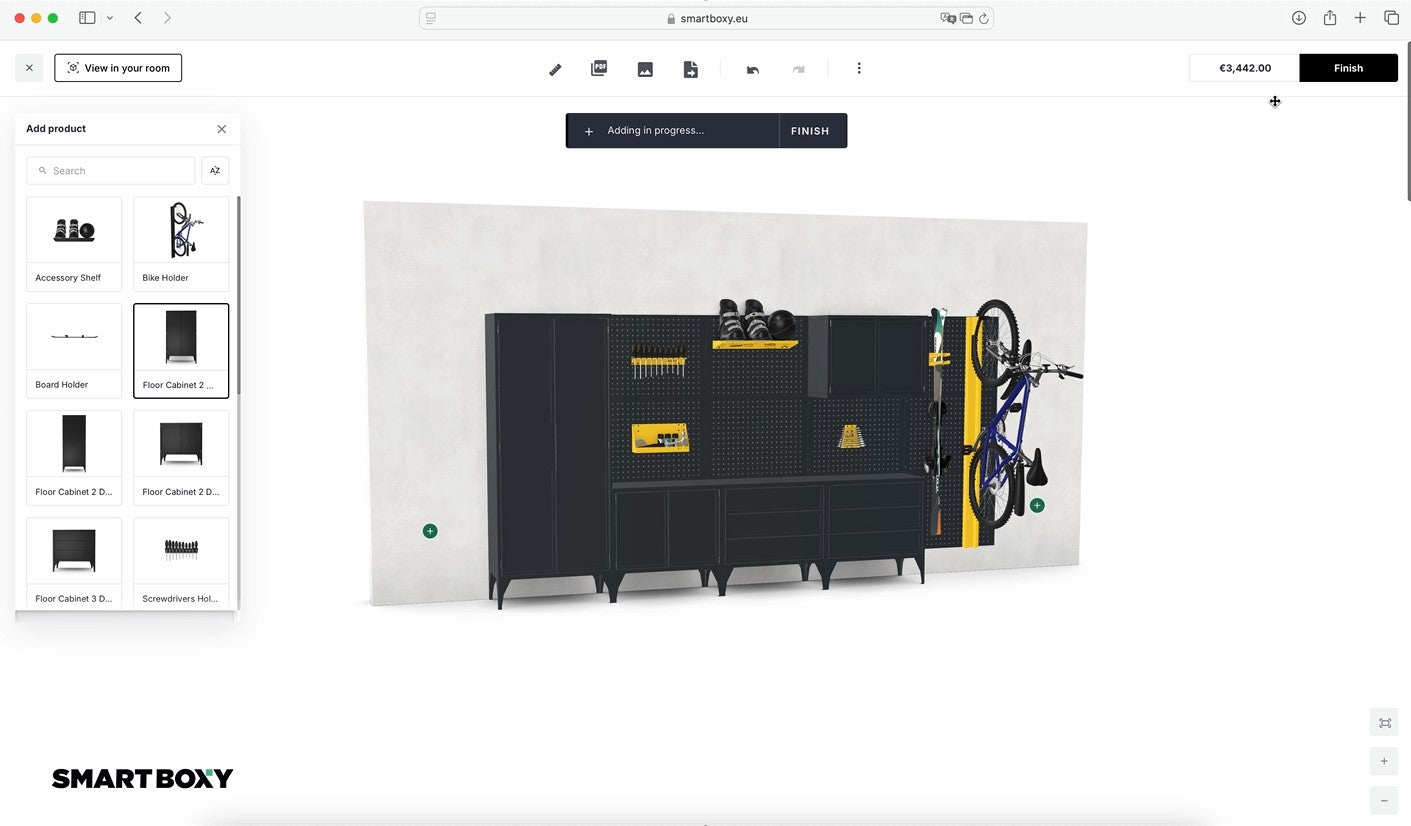 Design Your Custom Garage Furniture Set Online