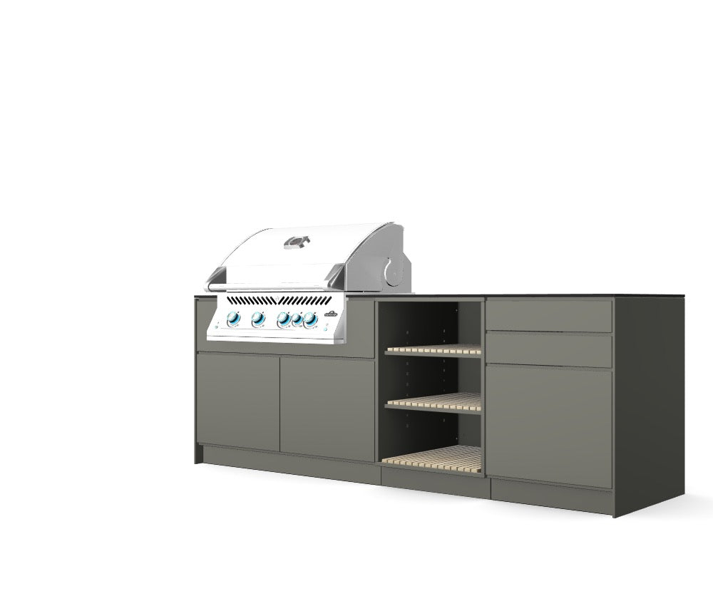 Kitchenboxy Modular - Conception personnalisée Réf : M_0MF4HJ1