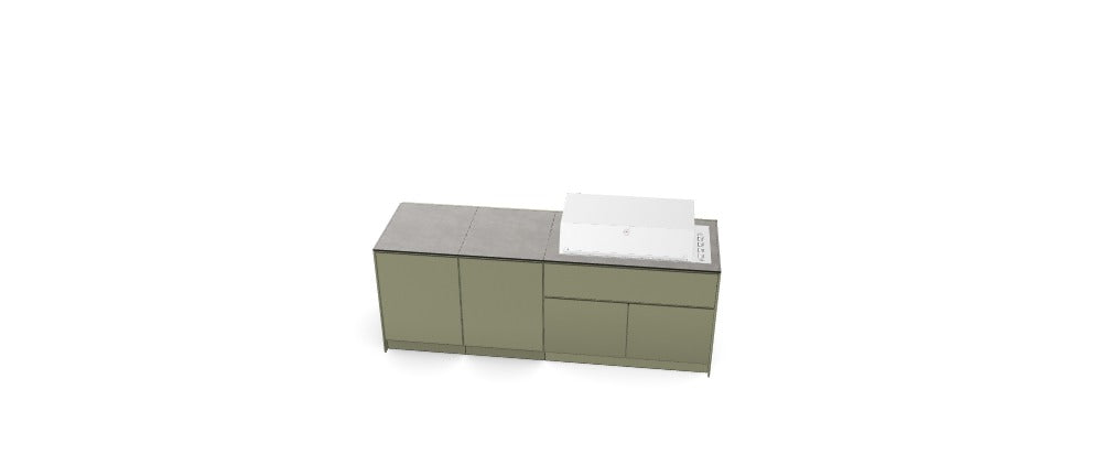 Kitchenboxy Modular - Προσαρμοσμένος Σχεδιασμός Αναφ.: M_7SQBHTO