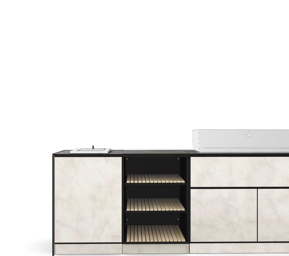 Kitchenboxy Modulär - Skräddarsydd design ref: M_AHGNKGL
