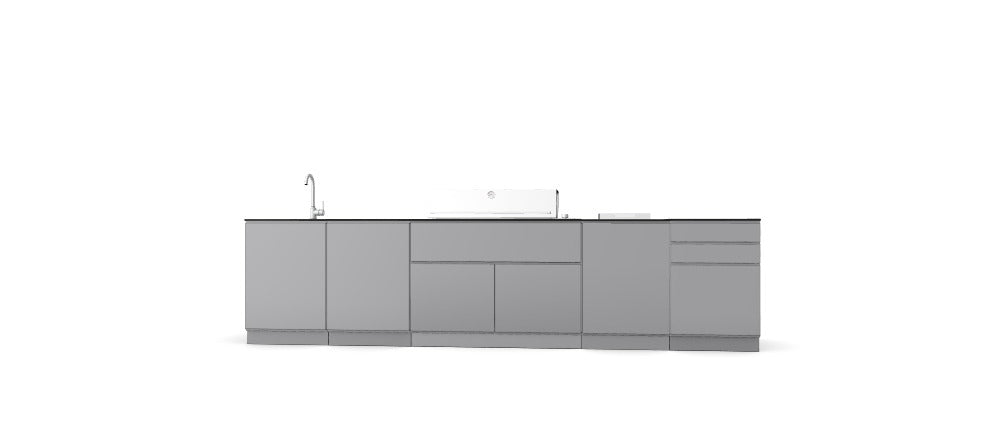 Kitchenboxy Modulär - Anpassad design Ref: M_AZB2EX2