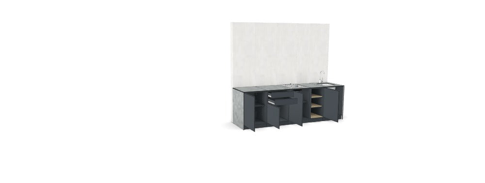Kitchenboxy Modular – Maßgeschneidertes Design Ref: M_EDX76EX