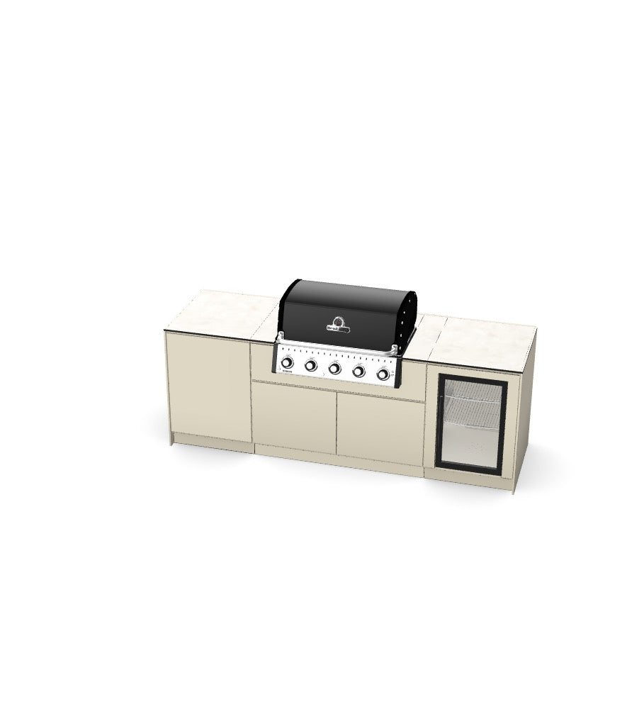 Kitchenboxy Modular - Kundenspezifisches Design Ref: M_H21C3FS