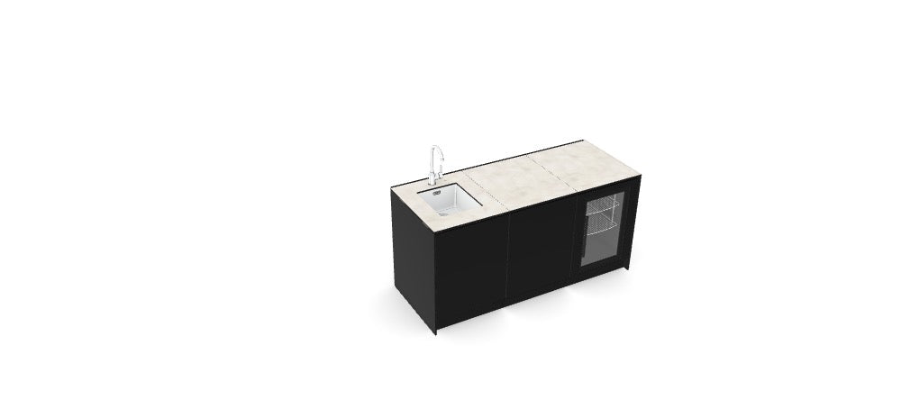 Kitchenboxy Modular - Custom Design Ref: M_HKJU3BY