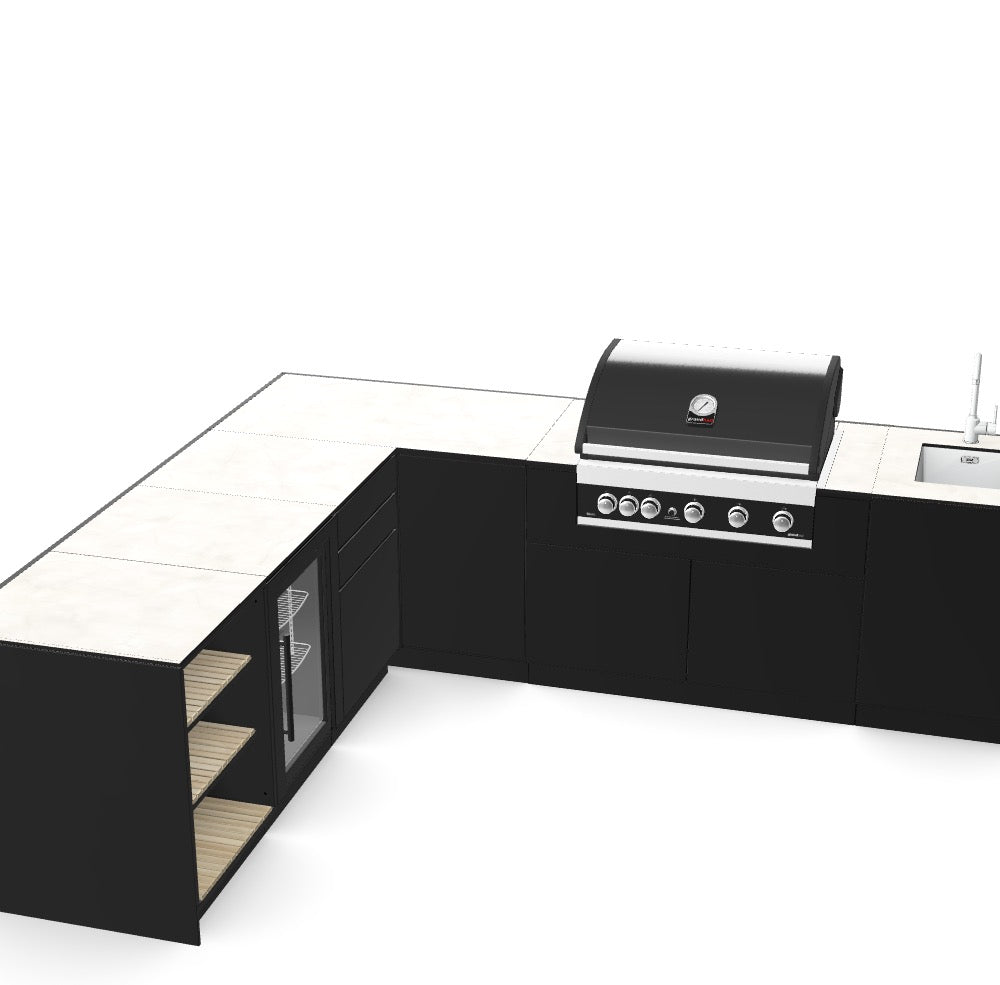 Kitchenboxy Modular - Προσαρμοσμένος σχεδιασμός Αναφ.: M_PE4ESVI