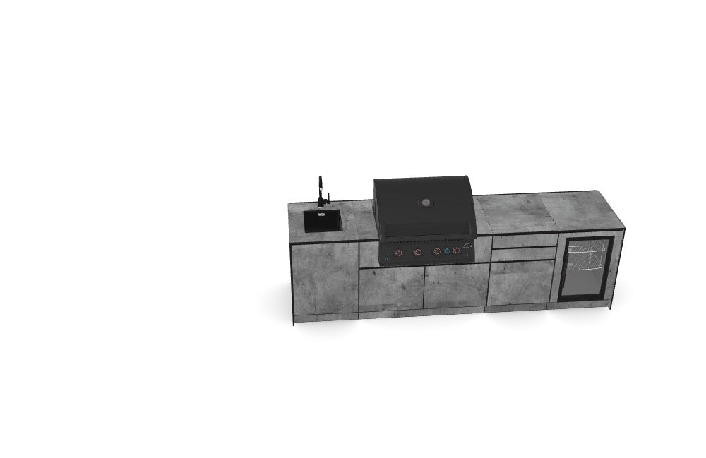 Kitchenboxy Modulær - Tilpasset design ref.: M_QJRUMLR