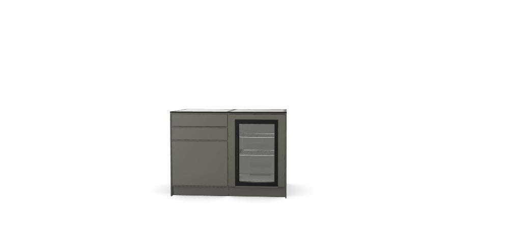 Kitchenboxy Modular - projekt niestandardowy, ref.: M_RBSCDYV