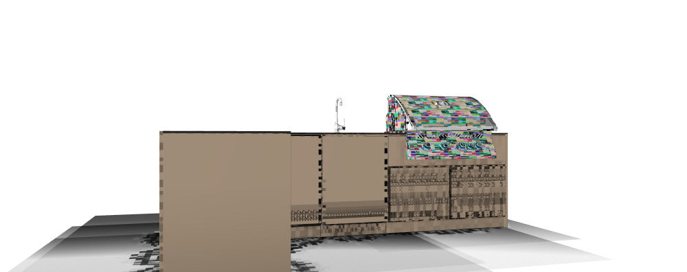 Kitchenboxy Modular - Custom Design Ref: M_S2S2JBK