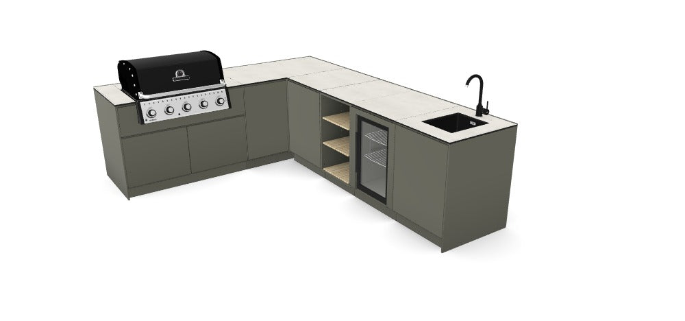 Kitchenboxy Modular - Custom Design Ref: M_SUITA1P