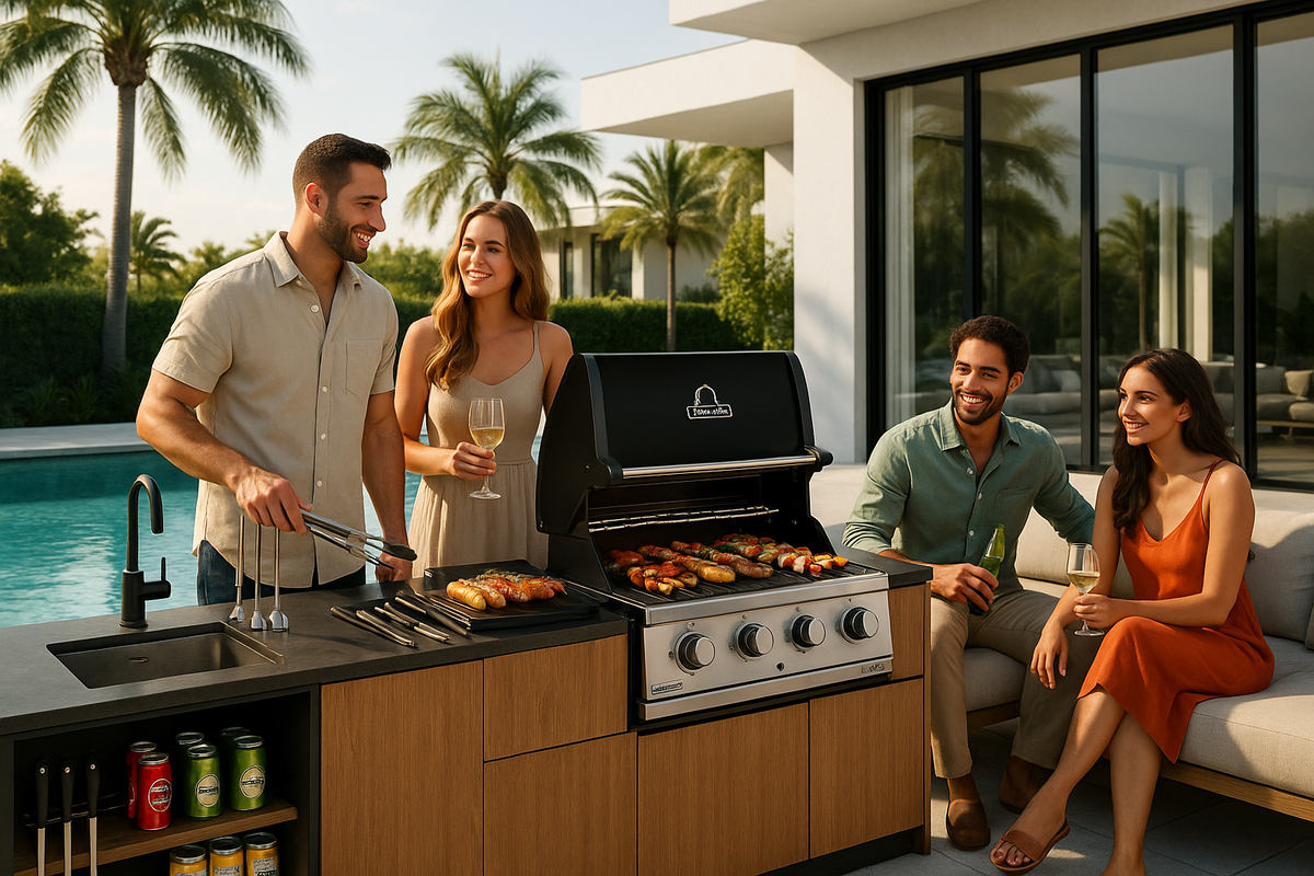 Miami outdoor kitchen 